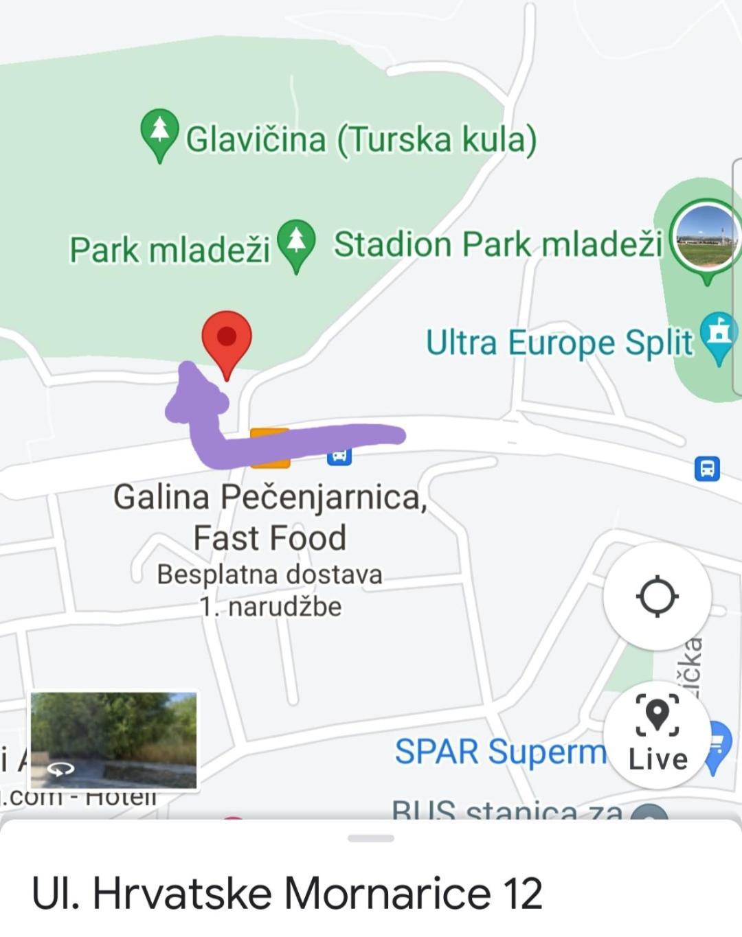 Kula Park Studio Сплит Экстерьер фото